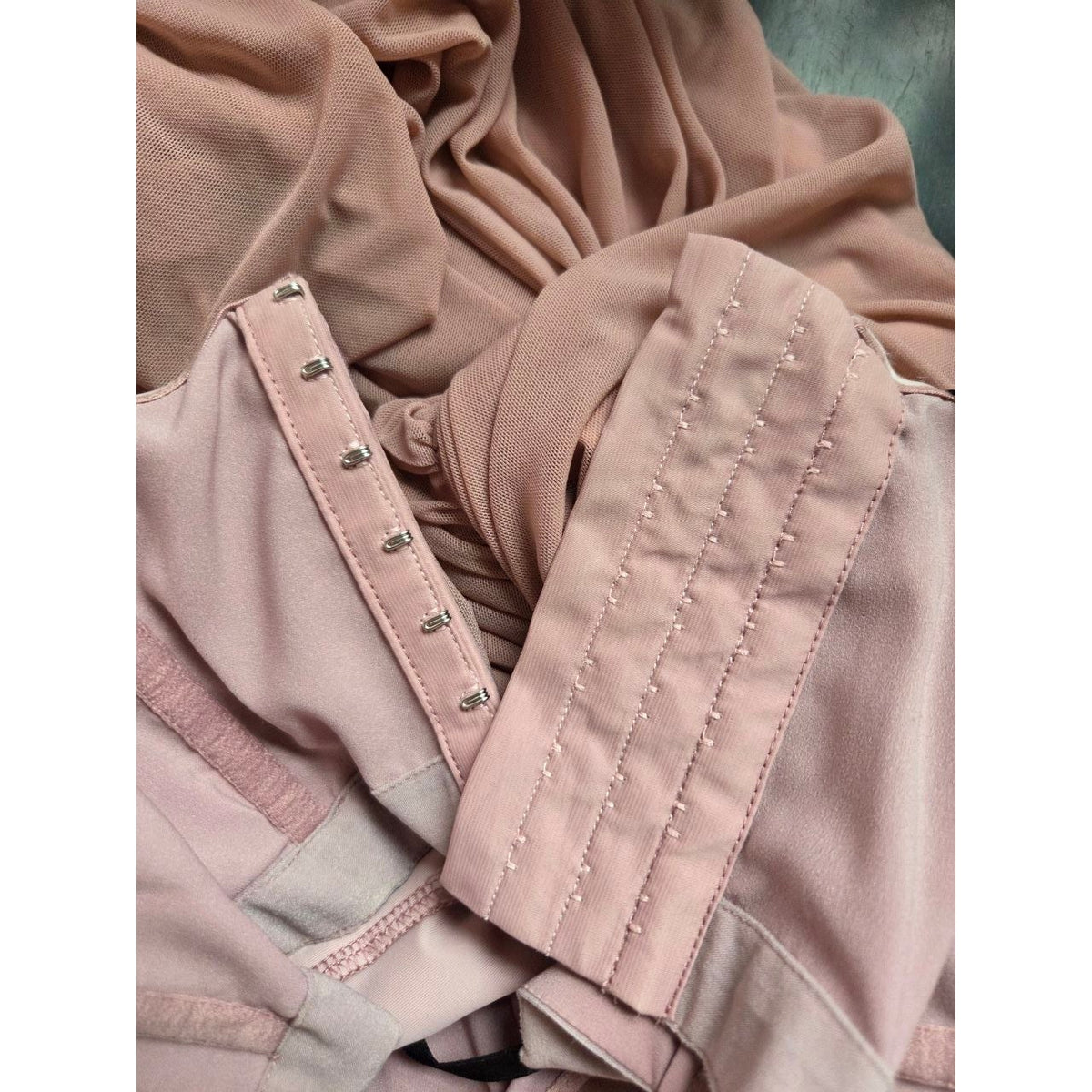 Michael Costello REVOLVE Mini Dress Medium Muted Pink Cold Shoulder Draped Micah