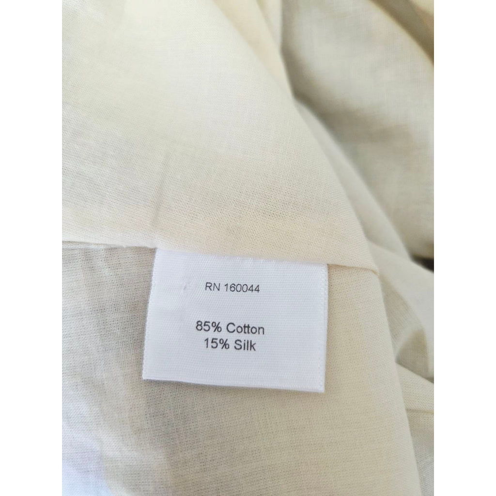 Fabric composition label of Frances Hart Maxine floral maternity dress