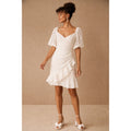 Sachin & Babi Cailyn Ivory Lace Bridal Dress Size 4
