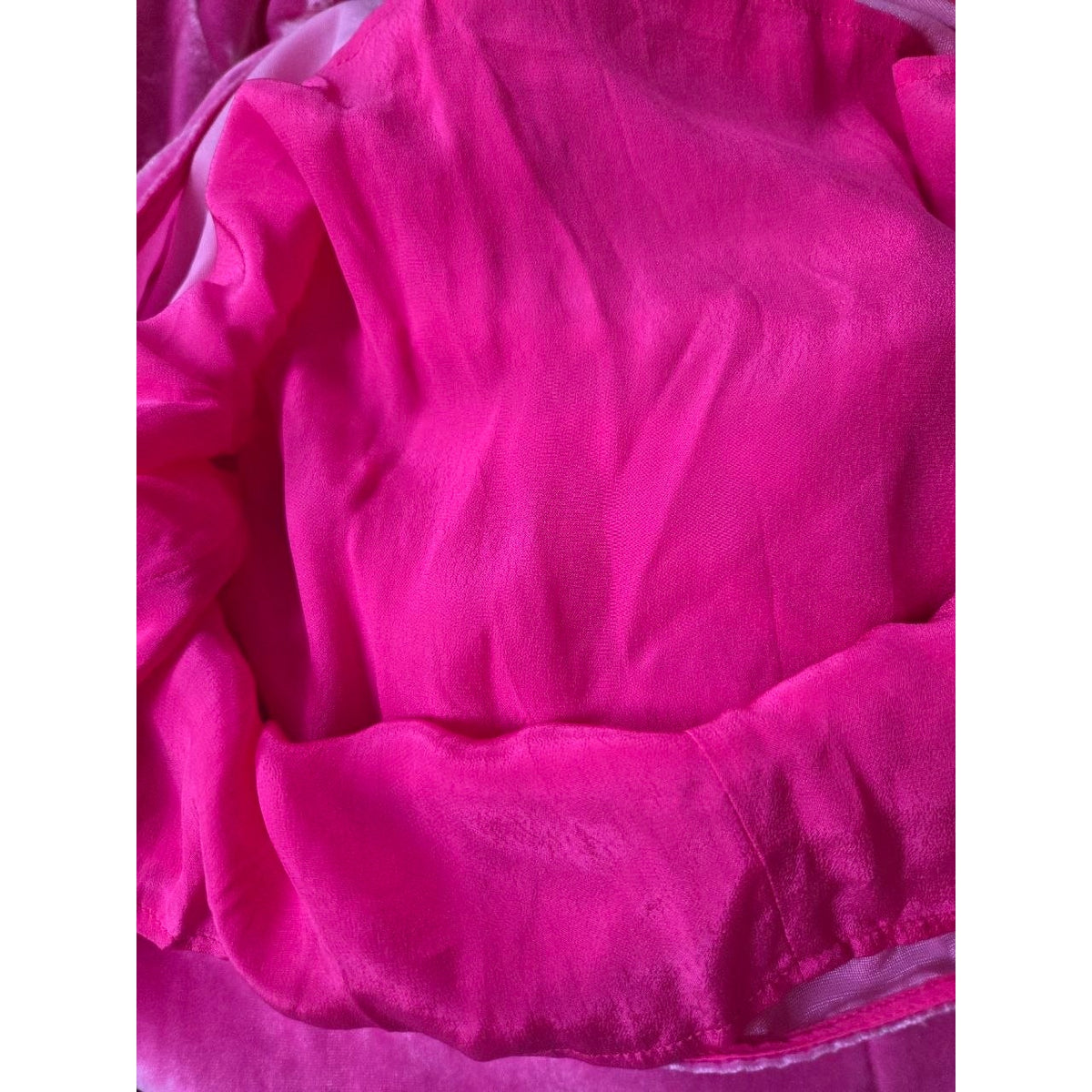 Rhode Pia Dress 8 Medium Bubblegum Pink Jaipur Velvet Ruched Mini Dress