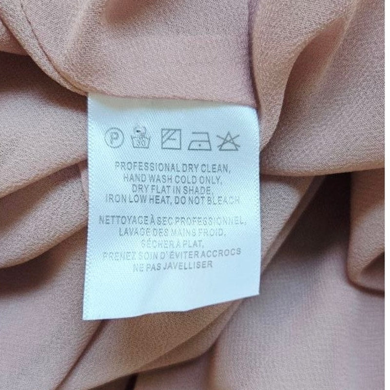 Jenny Yoo Bianca Bridesmaid Dress 10 Medium Whipped Apricot Blush Pink Gown NWT